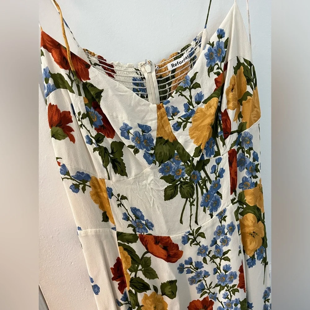Reformation Juliette High Slit Sundress / Size 20 - Picture 5 of 8